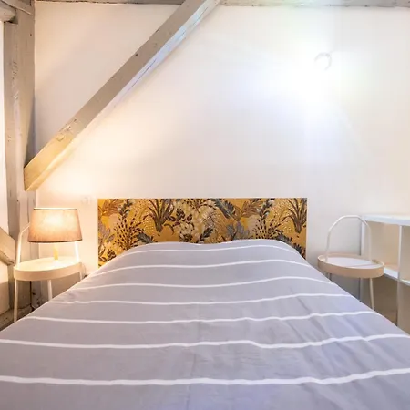 公寓 Duplex Scandinave A Cosy Et Calme - Part-dieu *