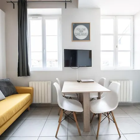 公寓 Duplex Scandinave A Cosy Et Calme - Part-dieu *
