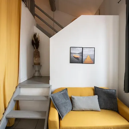 Duplex Scandinave A Cosy Et Calme - Part-dieu 公寓