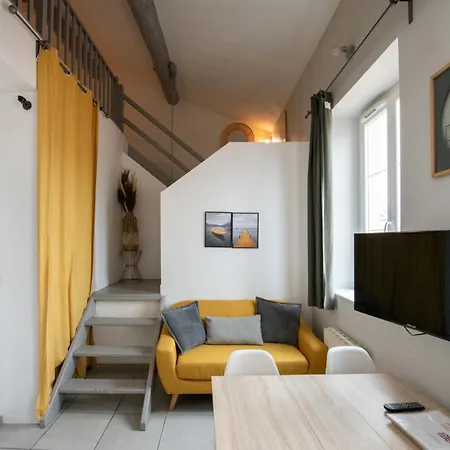 Duplex Scandinave A Cosy Et Calme - Part-dieu شقة